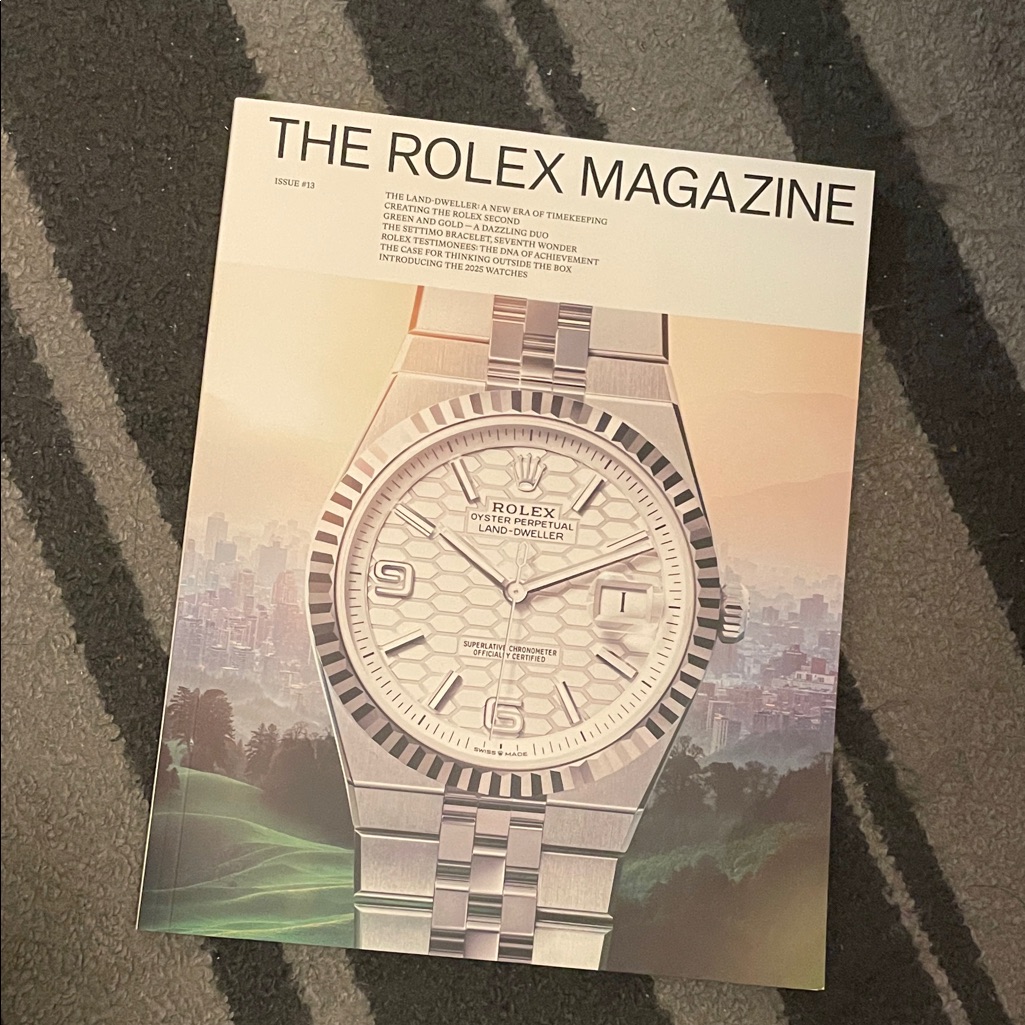 Authentic Rolex Magazine Book